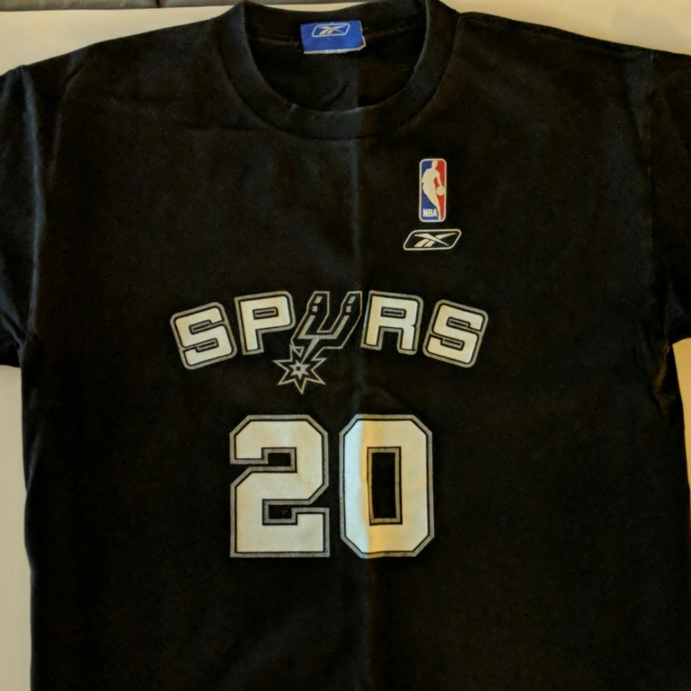 San Antonio Spurs‎ #20 Ginobili player t-shirt